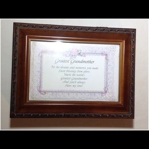 Sankyo Greatest Grandmother Musical Jewelry Box